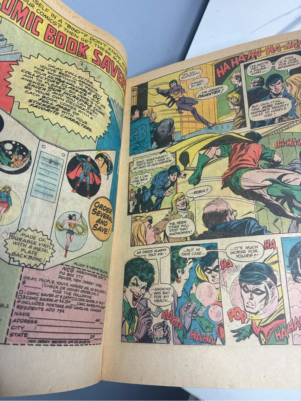 Batman Family #6 DC Giant 1976 Joker’s Daughter Batgirl Robin Comic